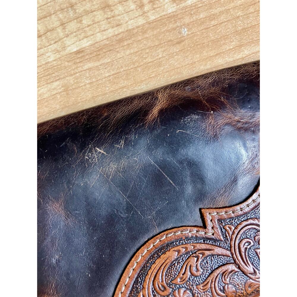 Ariat Brown Rodeo Wallet. - Picture 8 of 8